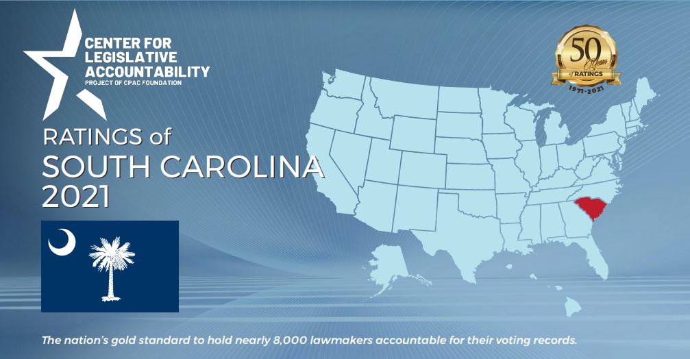 York County Politician Ratings for 2021, Center for Legislative Accountability,