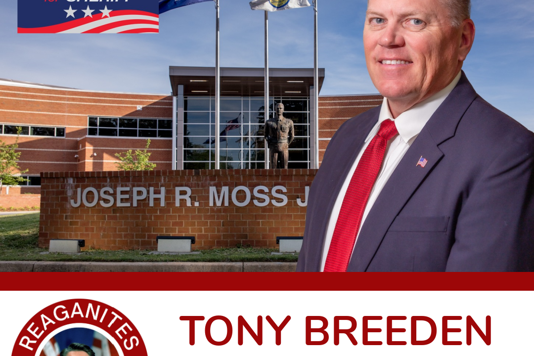 Reaganites Endorse Tony Breeden for York County Sheriff